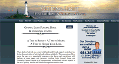 Desktop Screenshot of guidinglightcremations.com