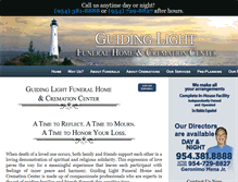 Tablet Screenshot of guidinglightcremations.com